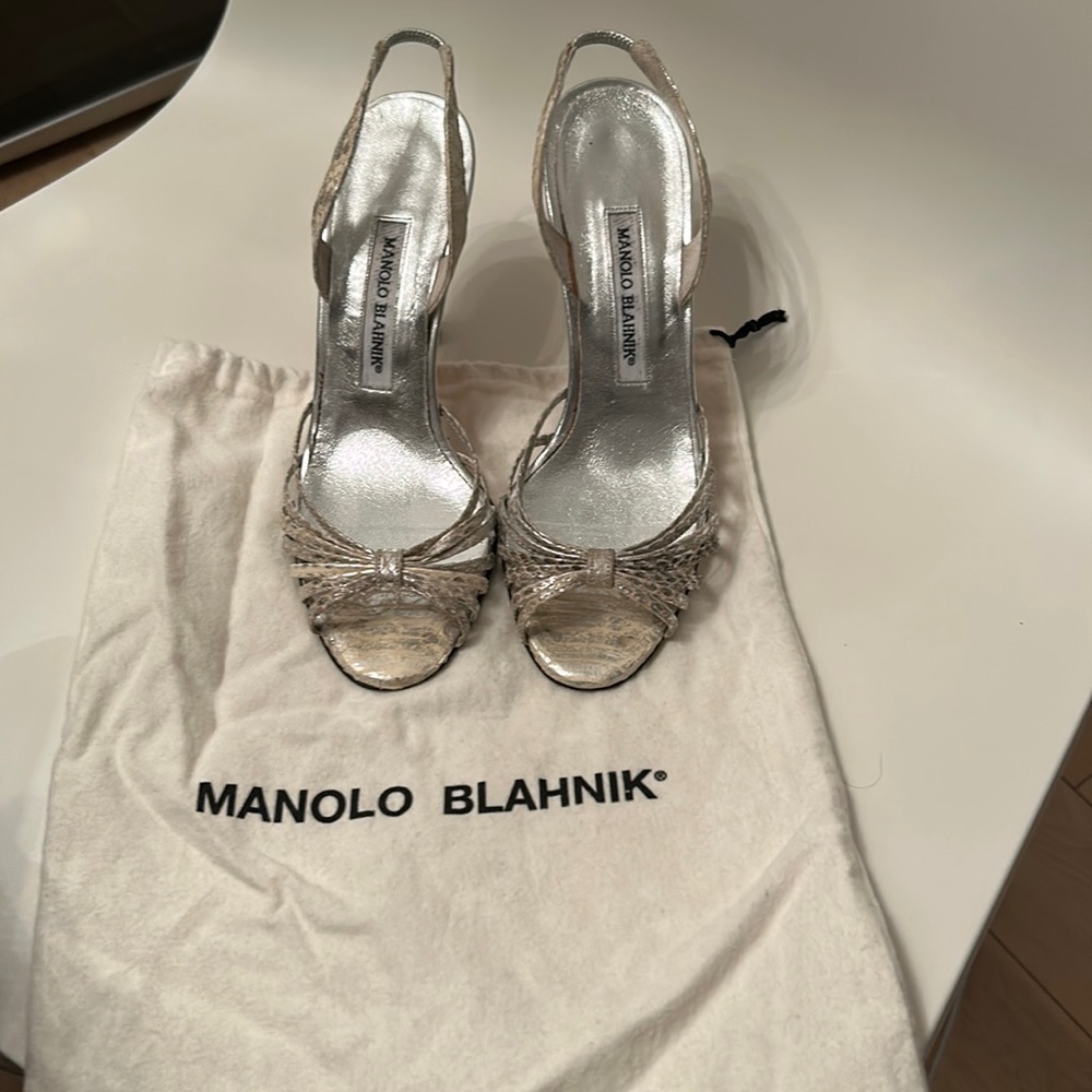 Manolo Blahnik strappy sandals